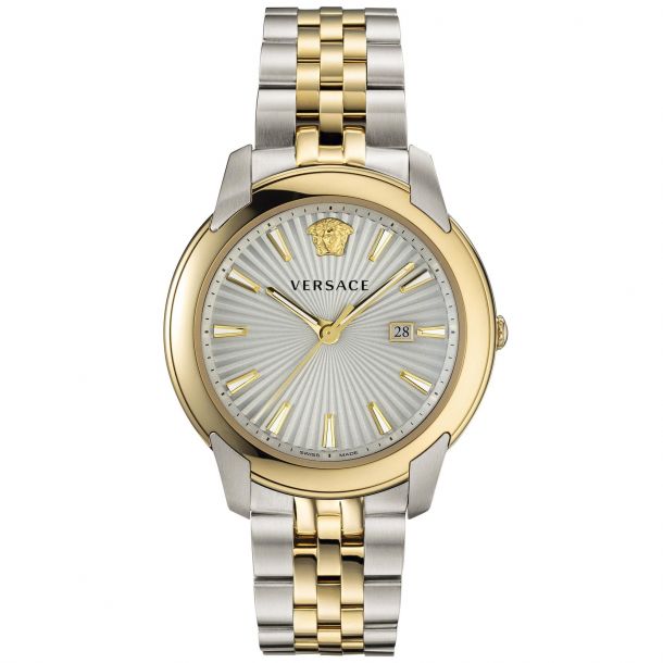 Versace two tone men's watch clearance