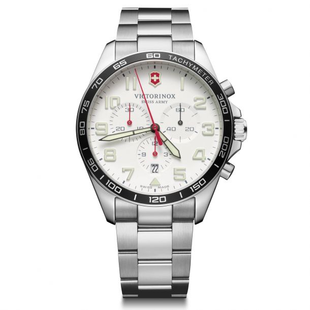 Swiss army watch white face new arrivals