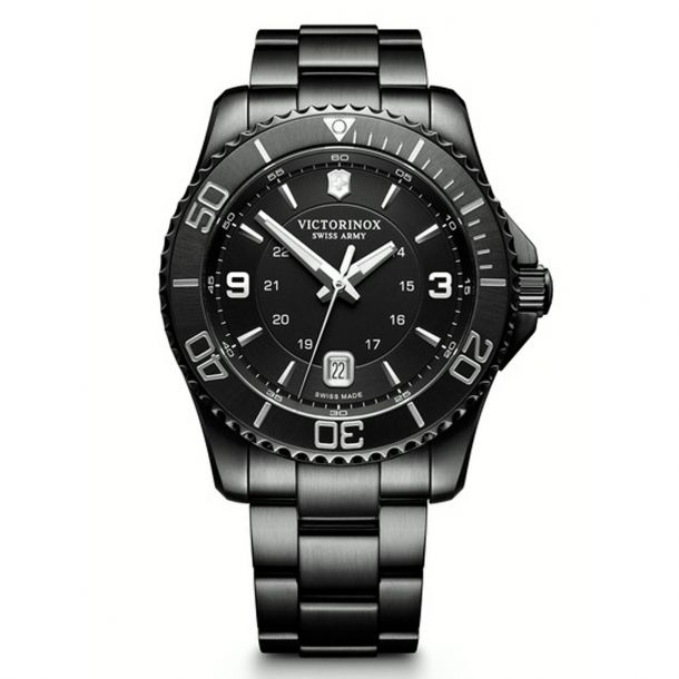 Victorinox swiss army discount maverick stainless steel watch