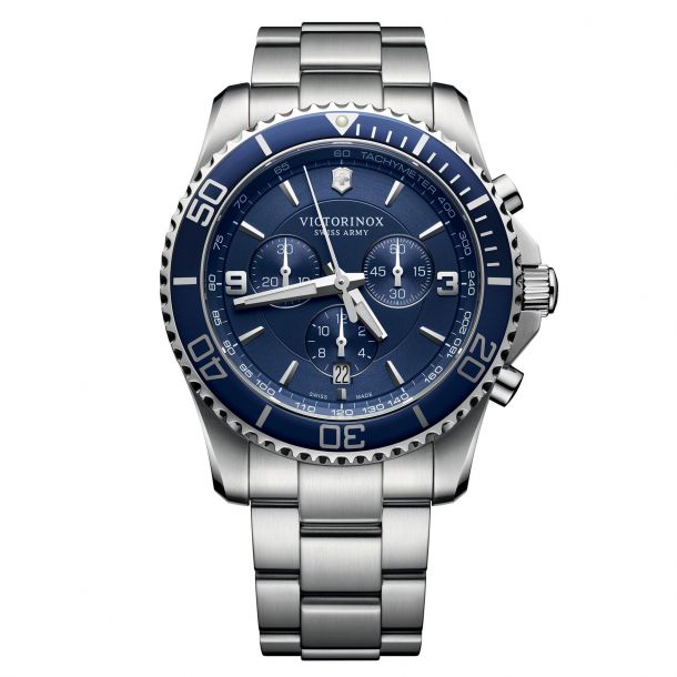 Victorinox blue dial watch hotsell