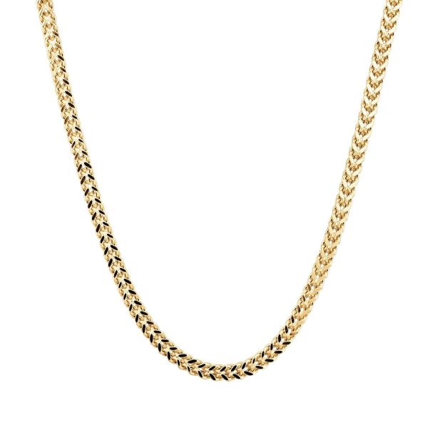 Mens gold franco chain sales