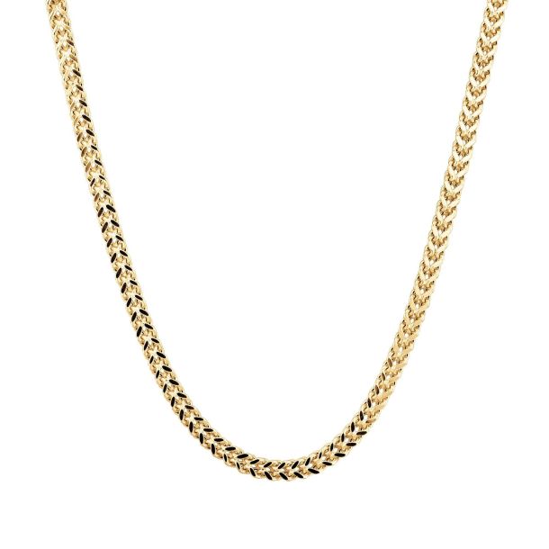 Lock and Key Lariat Necklace in 10K Gold