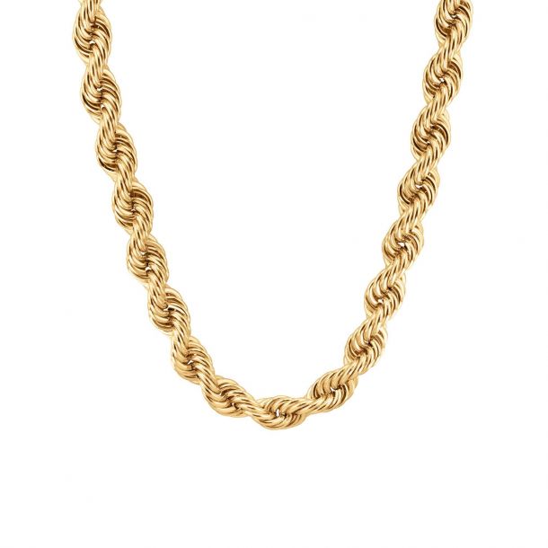 Mens 26 inch gold rope chain clearance