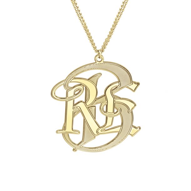 Alison and ivy monogram necklace hotsell