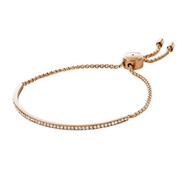 Michael kors rose top gold crystal bracelet