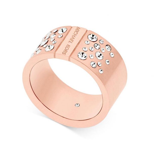 Mk rose gold ring store