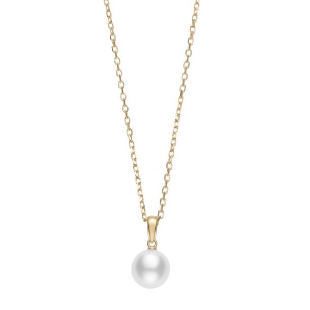 MIKIMOTO 6-6.5mm Akoya Cultured Pearl Pendant Necklace
