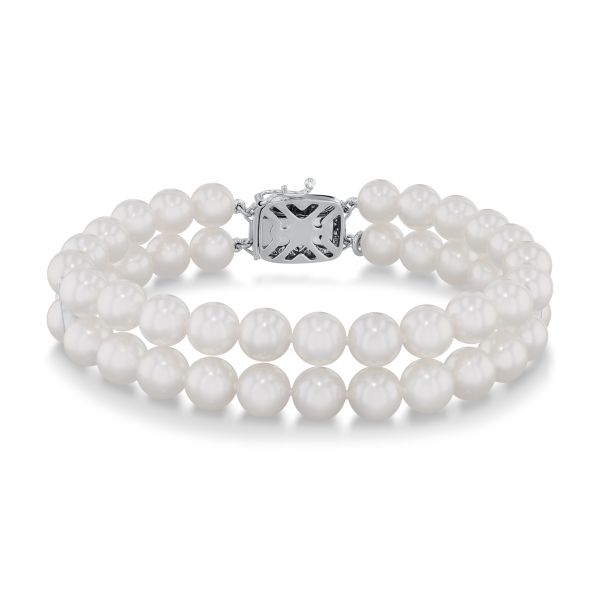 Mikimoto double new arrivals strand bracelet