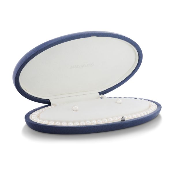 MIKIMOTO 7 8mm Akoya Cultured Pearl Necklace and Earring Gift Set REEDS Jewelers