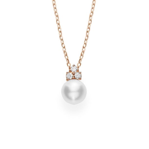 Mikimoto single pearl pendant online