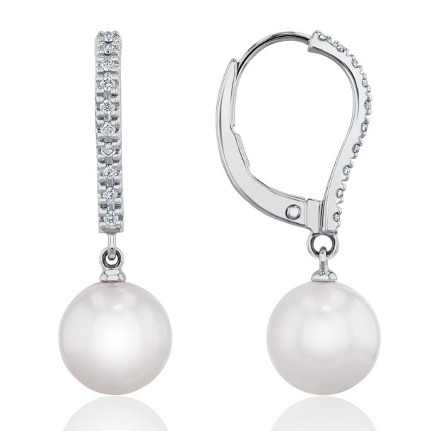 MIKIMOTO Akoya Cultured Pearl Classic Elegance Earrings 1 15ctw REEDS Jewelers