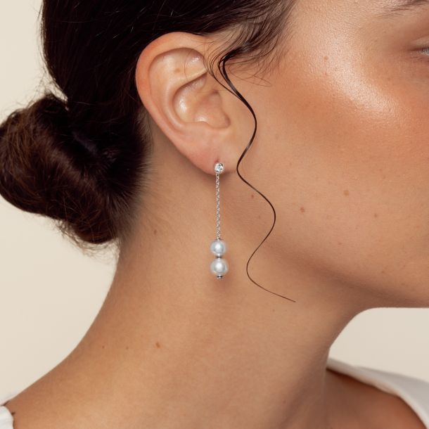 Mikimoto pearls in motion earrings discount