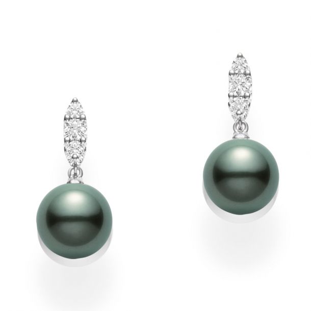 Mikimoto drop earrings best sale