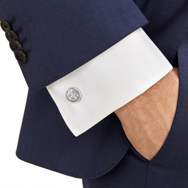 格安即決 Le Montblanc Petit REEDS | Cufflinks Steel Stainless Prince 小物