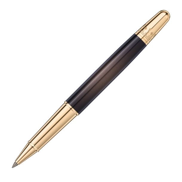 Montblanc Meisterstuck Around the World in 80 Days Doue Classique Rollerball Pen Dark Grey REEDS Jewelers