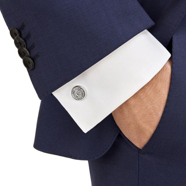 Montblanc Urban Spirit Metropolitan Edition New York City Stainless Steel Cufflinks REEDS Jewelers