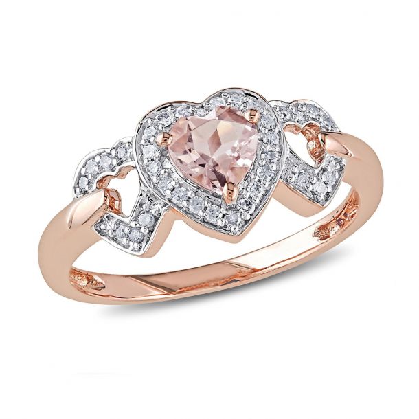 Three heart diamond ring 2025