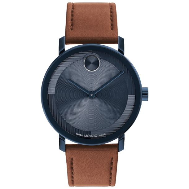 Movado bold evolution sale blue