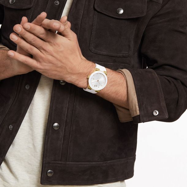 Movado bold online silicone strap