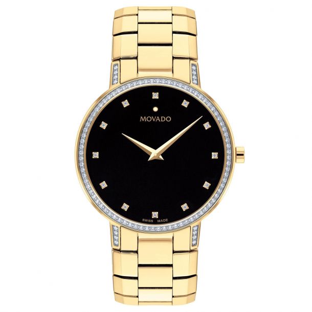 Movado face gold 2025