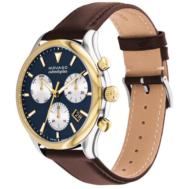 Movado deals 2 tone