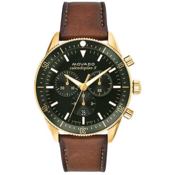 Movado heritage calendoplan chronograph store