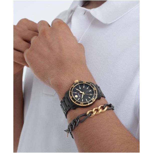 Movado Series 800 Black PVD-Finished Bracelet Watch | 40mm | 2600161 |  REEDS Jewelers | Schweizer Uhren