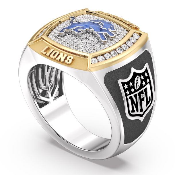 Detroit lions clearance rings