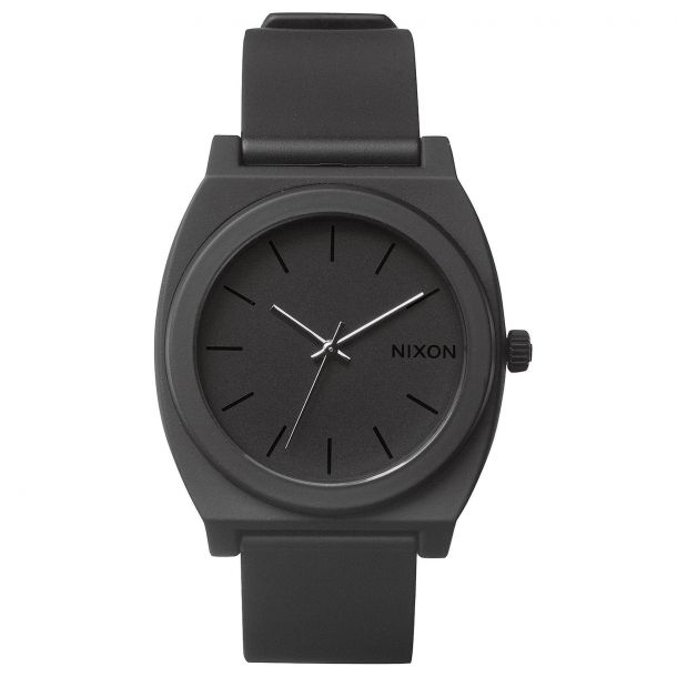 Nixon time teller p matte black deals