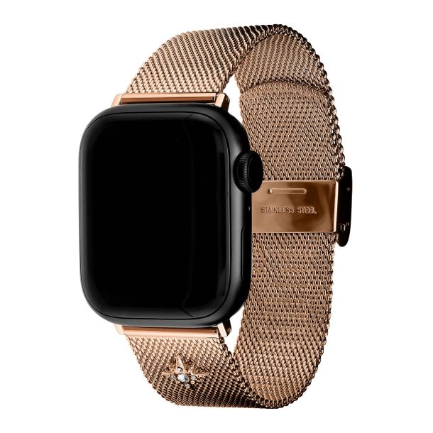 Olivia burton watches mesh strap discount