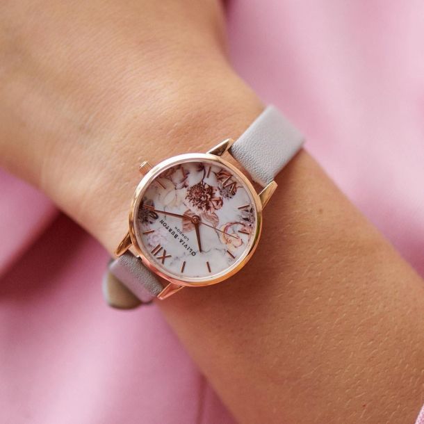 Olivia burton marble floral best sale