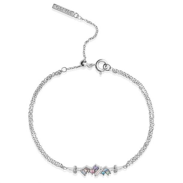 Olivia burton silver bee bracelet outlet
