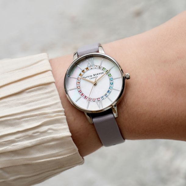 Olivia burton parma violet watch 2025