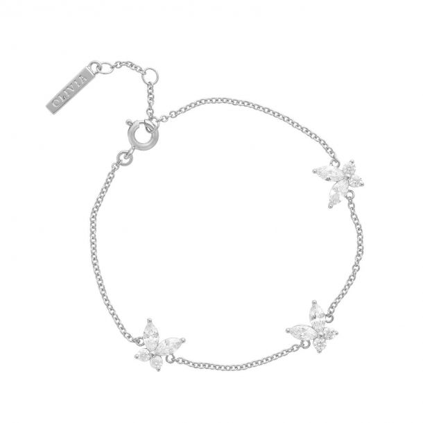 Olivia burton butterfly necklace on sale