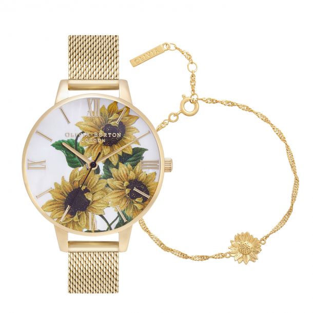 Olivia burton watch and bracelet set discount