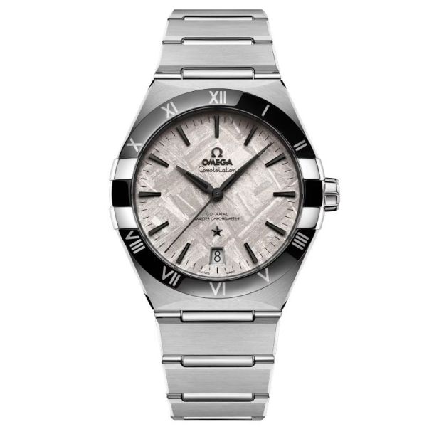 OMEGA Constellation Co Axial Master Chronometer Meteorite Dial Stainless Steel Watch 41mm O13130412199001
