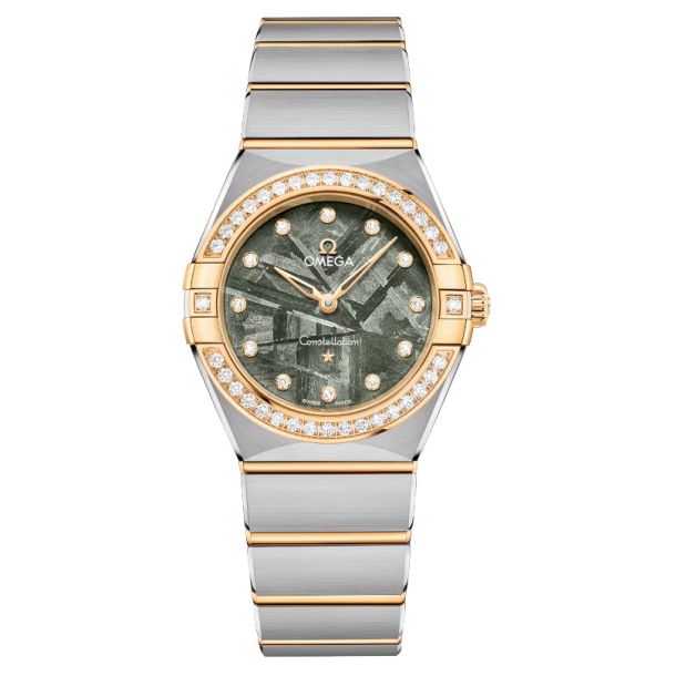 Omega constellation gold and stainless steel watch top