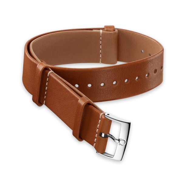 Omega original leather strap cheap
