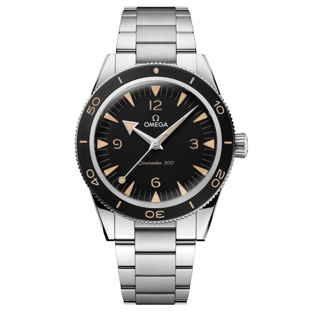OMEGA Seamaster 300 Co Axial Master Chronometer Stainless Steel Watch Black Dial 41mm O23430412101001