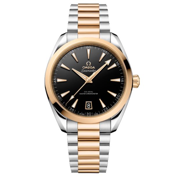 Omega seamaster black and gold outlet