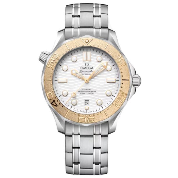 OMEGA Seamaster Diver 300M Olympic Games Paris 2024 White Dial Stainless Steel Watch 42mm O52221422004001 REEDS Jewelers