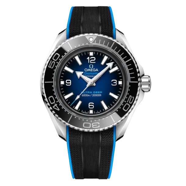 Omega seamaster blue rubber clearance