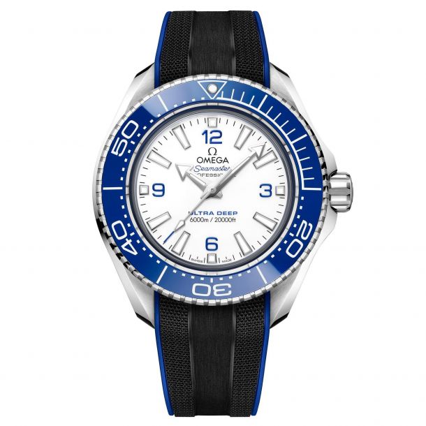 Omega planet ocean 45.5 rubber strap shop