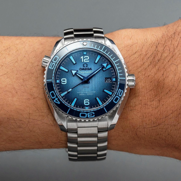 Omega seamaster planet ocean 600m blue 2025