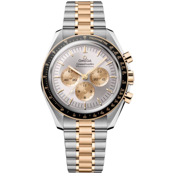OMEGA Speedmaster Moonwatch Professional Moonshine Gold and Steel 