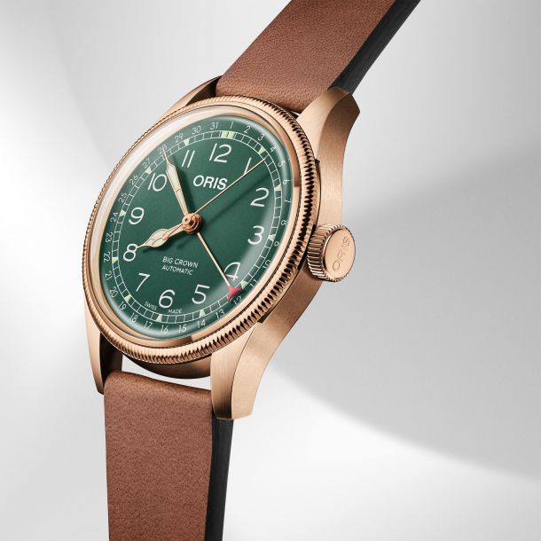Oris Big Crown Pointer Date 80th Anniversary Edition Watch 01 754 7741 3167 07 5 20 58BR REEDS Jewelers