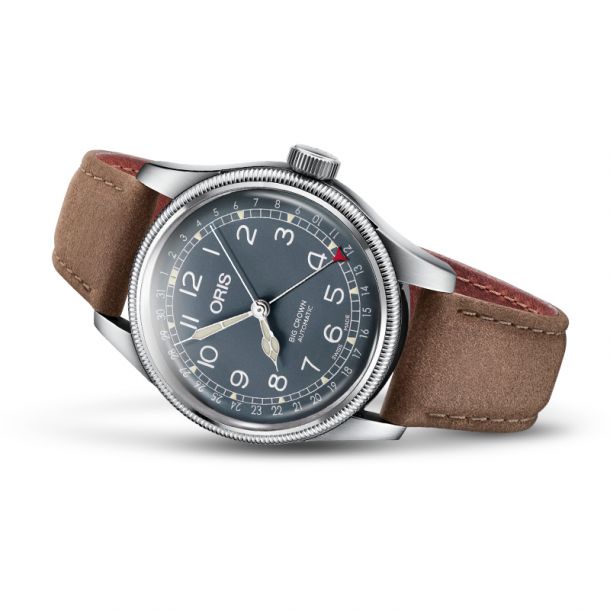 Oris big crown pointer date black outlet