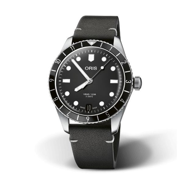 Oris diver 65 leather strap store