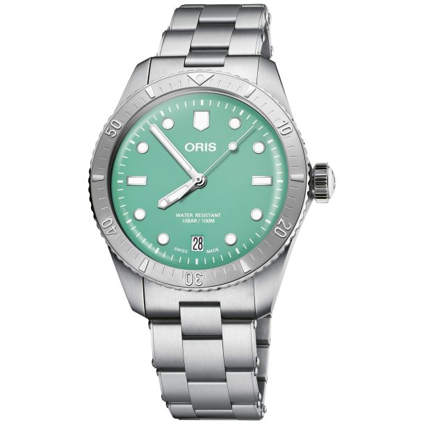 Oris green dial watch clearance