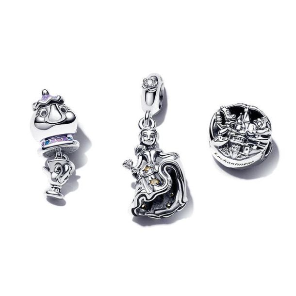 Pandora - Disney, Beauty And The Beast Charm Gift Set